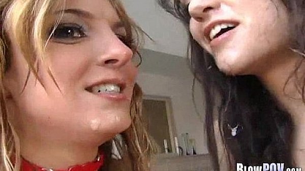 Slut gives a sloppy bj 444