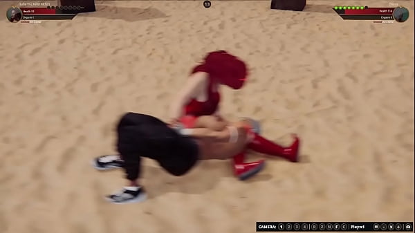 Ruby VS Diabla {NF3D Video Game Fighting MMA Femdom}  