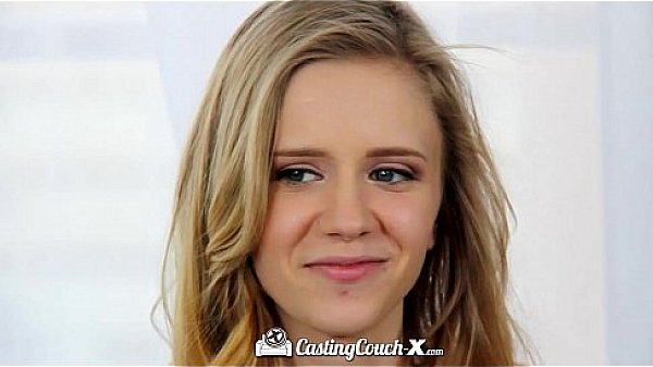 Amateur Rachel James gets pussy fucked on the couch - CastingCouch-X