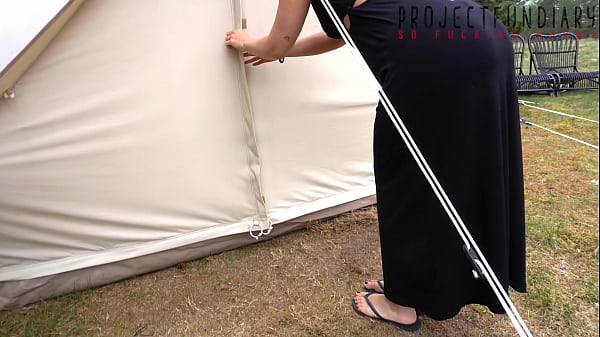 camping sex with erotic dreadlocks teen