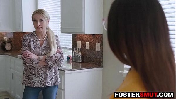 Teen step daughter bangedcby her foster step mom and step dad