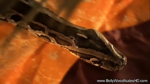 Slithering Around Naked In India 