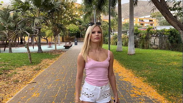 Brazen Blonde Candee Licious Hooks Up With Hung Neighbour For Outdoor Anal GP2797