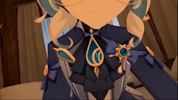 Furina from Genshin Impact dominates a lonely goth