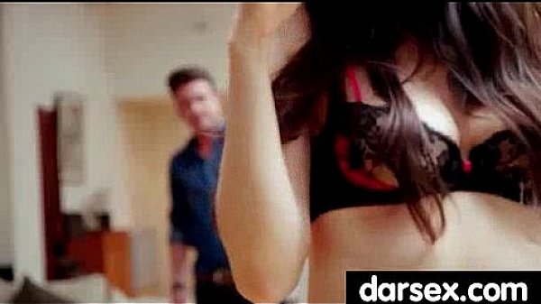 Gorgous babe in stockings tasiting a dick 8