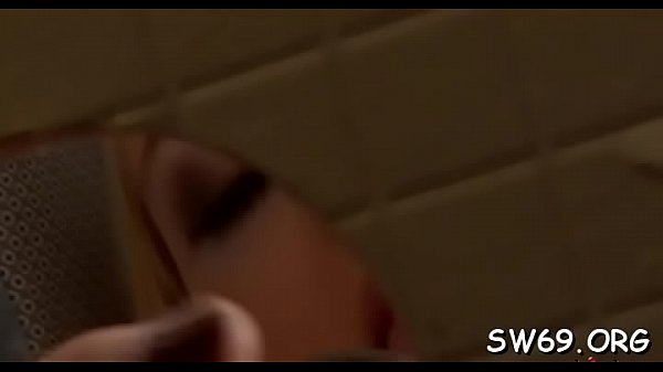 Perverted doxy covered in slime 