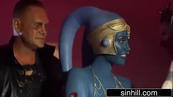 Star Wars Underworld A XXX Parody Scene 5, perfect threesome with Aria Alexander