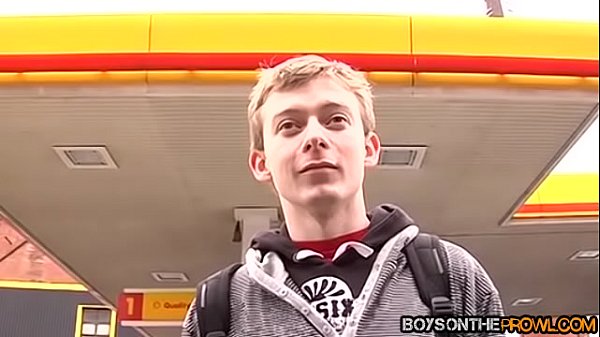 Shy twink picked up for doggystyle 3way  