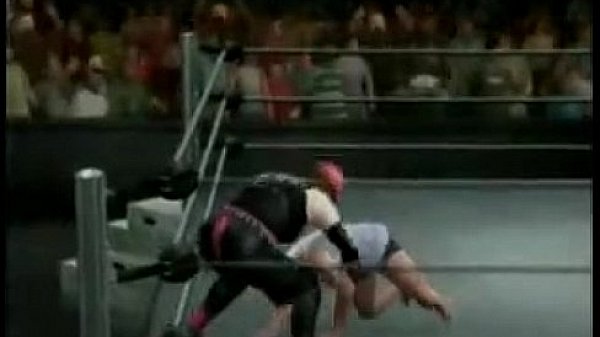 Carol kicks and stomps B-Boy like crazy