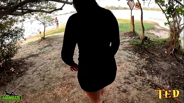 Levei uma gozada dentro bem no meio da represa Guarapiranga  