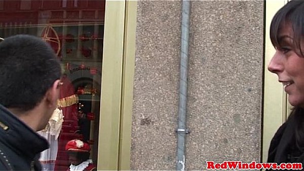 Amsterday hookers in threeway action with lucky tourist