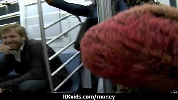 Desperate teen naked in public and fucks to pay rent 2