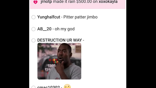 JT Spends on Live Cam  