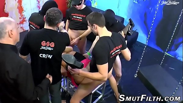 Facialized german fucks