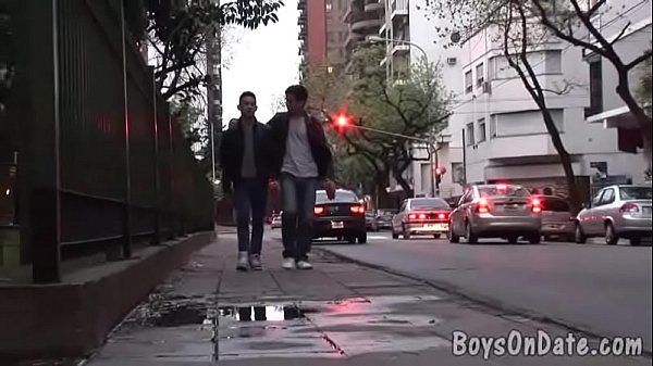 Two boys hook up for gay one-on-one  