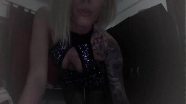 horny and wet dancing in stockings