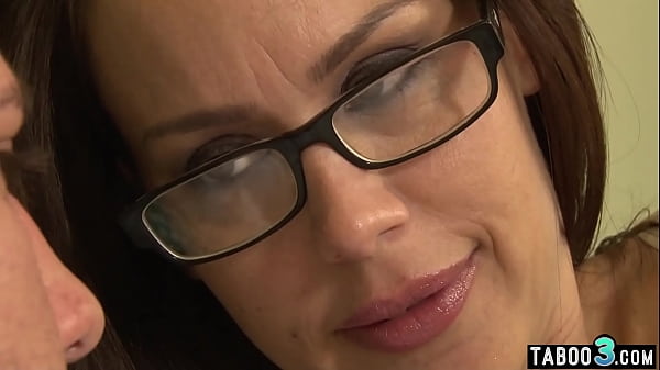 Big boobed MILF step mommy screaming on son in laws big dick