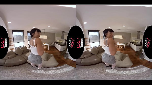 VIRTUAL TABOO - Brunette In White