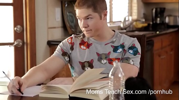 step moms teach sex to turns study time into fuck time with her daughter friend 