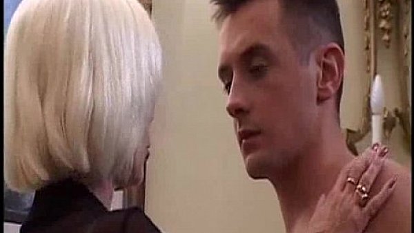 - This scene is about a pretty hot looking grannie,