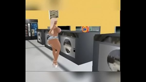 Fucking in laundry mat