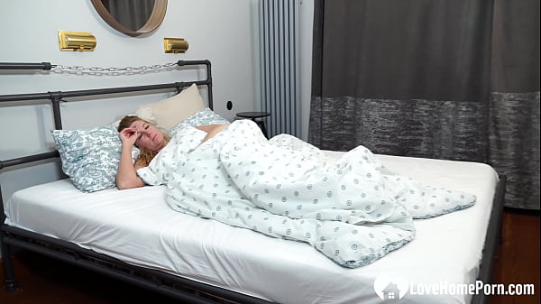 Blonde mature sucked my cock really good