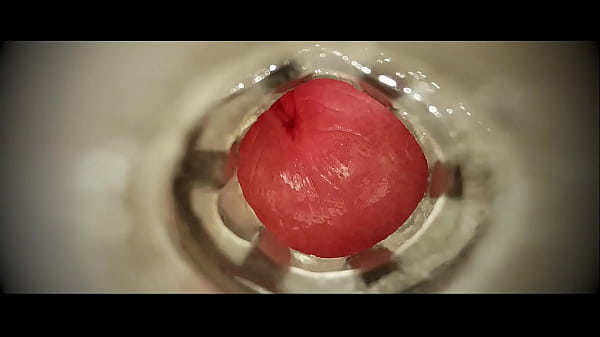 Cuming into Fleshlight with cam inside soloboy gay