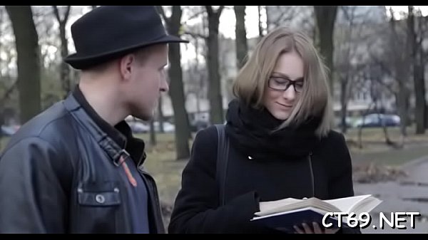 Successful pickup session results with a vehement wild sex