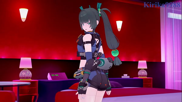 Qingyi and Burnice White intense sex. - Zenless Zone Zero Hentai