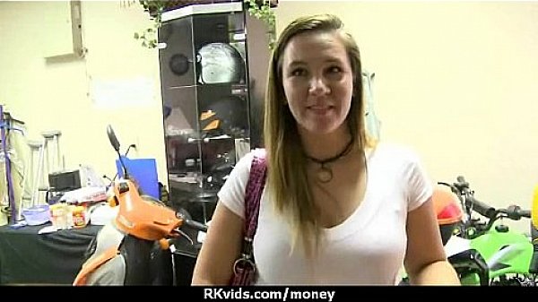 Sexy natural chick trades cash for some rough sex 7