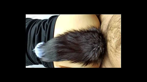 Playing with foxy tail