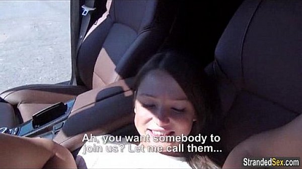 Teen Foxy Di gets analed by a stranger with big cock