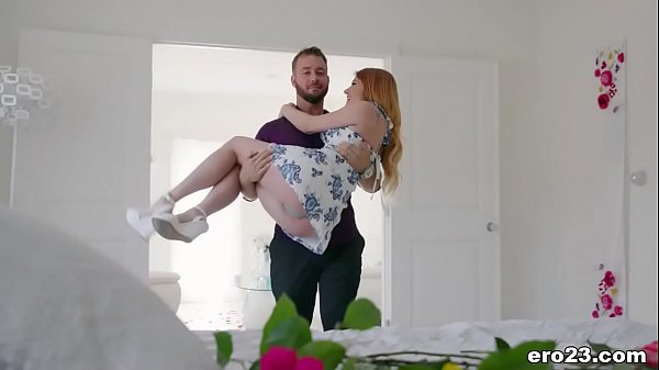 Hot teen and her big cocked lover