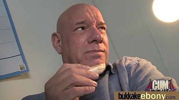 Busty black babe bubble bath group cocksuck! 10