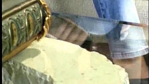 MILF with huge dangling tits humped