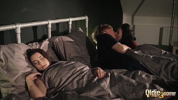 This old guy has sex with such beauty teens wtf