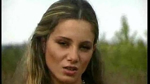 Pretty blonde outside  