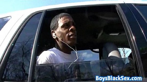 Blacks On Boys - Gay Hardcore Bareback Interracial Porn Video 09