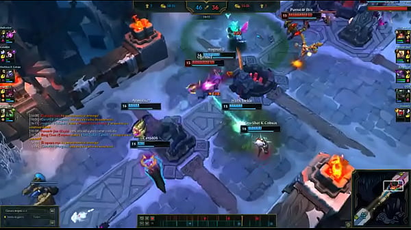 Evelynn nos coje a los 5  