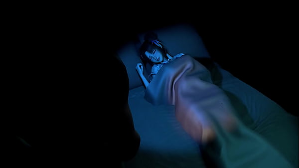 3D cute Asian college cosplay model got fucked so hard  