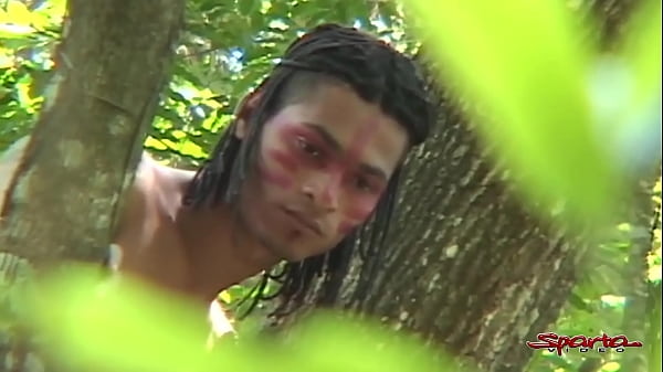 Sex filled threesome with two horny dudes and a wild man from the forest! This cock sucking couple ass and mouth fuck a guy they found in the woods and cum on him! Full video at SpartaVideo.com! 