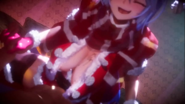 3D Hentai Iwara - Having sex with Aqua sama in Love Hotel (Unity) 