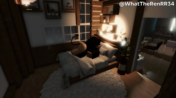 Succubus girlfriend bred in bed  