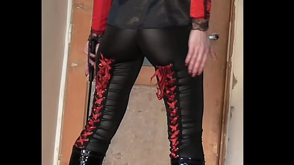 leggings black latex