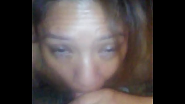 Down the hatch, slut sucking cock