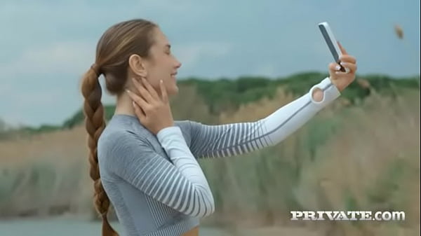 Mary Rock Practices Her Favorite Sport