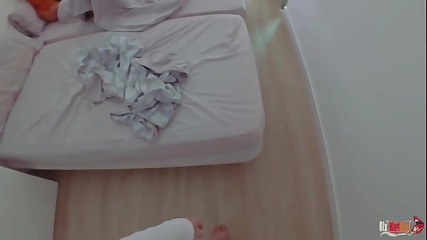 Sexy Stepmom Shares Bed With Stepson And Masturbates Next To Him