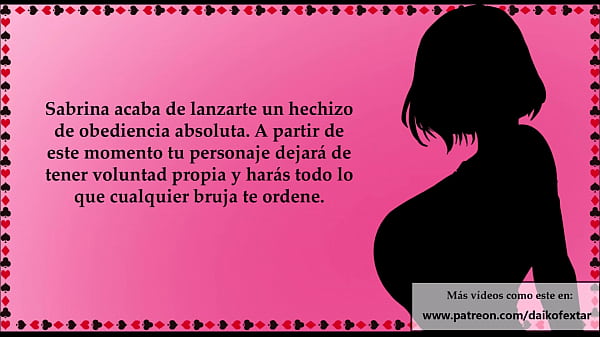 Bruja te hace esclavo para que chupes su co&ntilde;o. JOI voz espa&ntilde;ola.