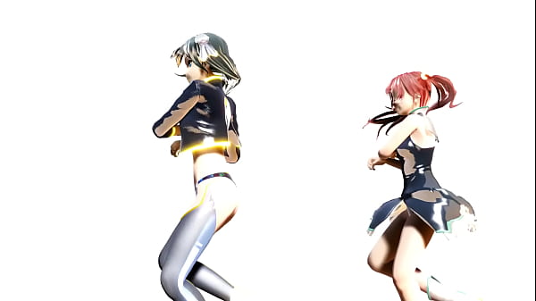 Horny Lesbian Girls Kanon & Aria Having Fun - MMD by tsunpai