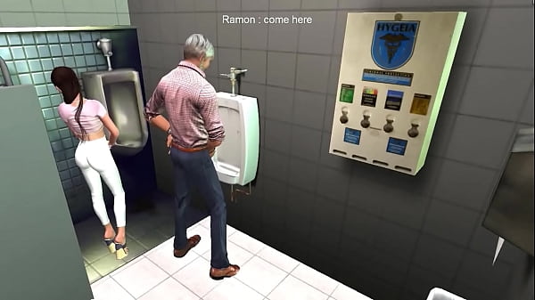 Jade and Uncle Ramon at the Snack Bar